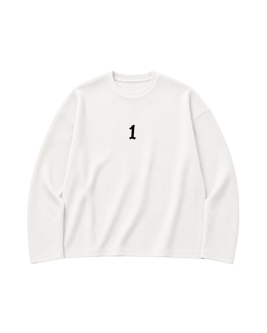 Divine Dogs waffle-knit anime tee back print — Jujutsu Kaisen streetwear by Yoraku
