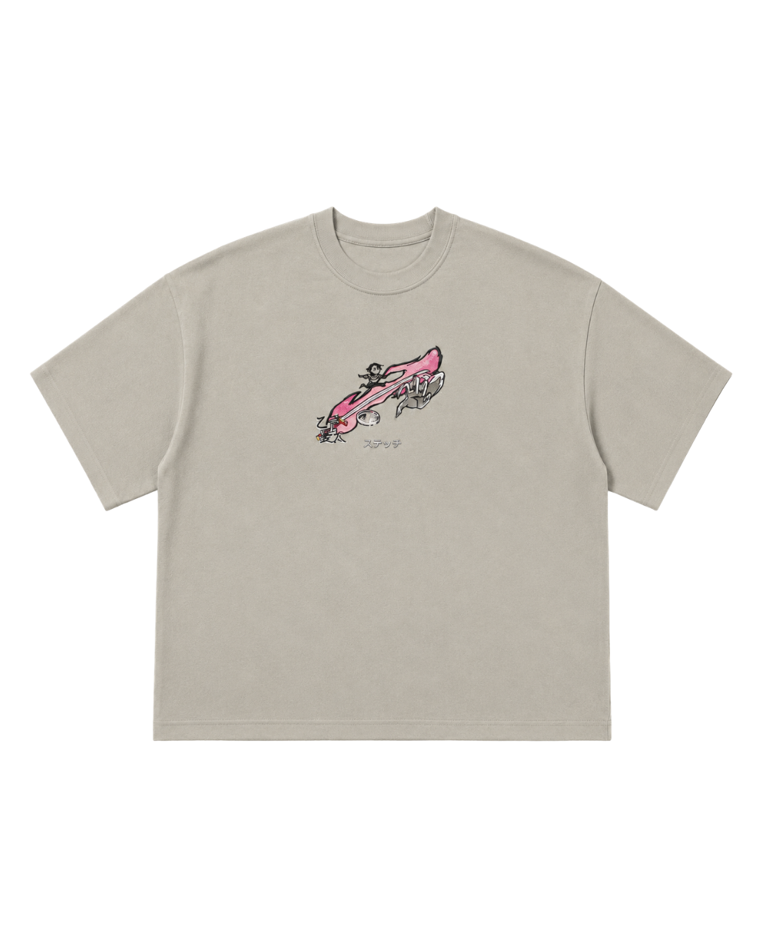 YORAKU – EMBROIDERED YUTA FORM TEE