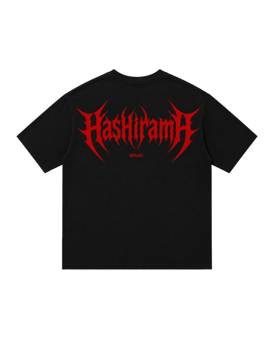 Hashirama anime tee back print — Naruto First Hokage streetwear by Yoraku