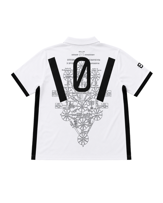 Rei Ayanami anime polo back print — Evangelion streetwear by Yoraku