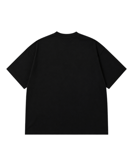 Eclipse oversized anime tee back print — Yoraku Japanese streetwear India