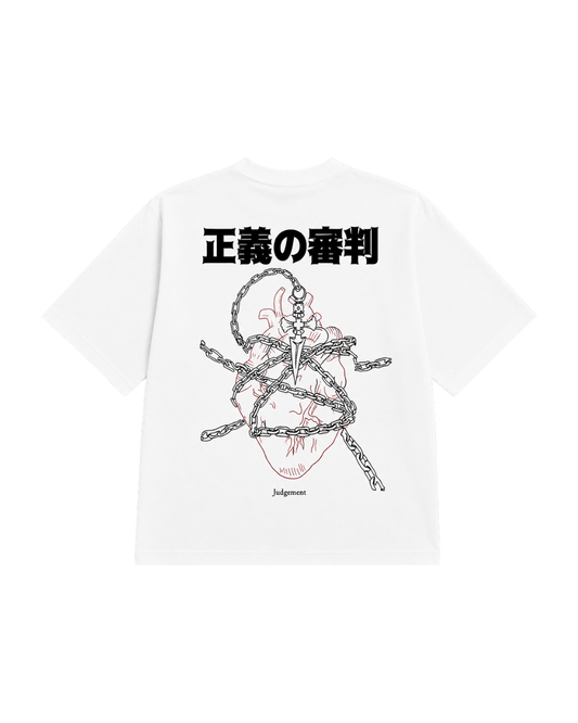 YORAKU - JUSTICE TEE (SHINPAN · 審判)