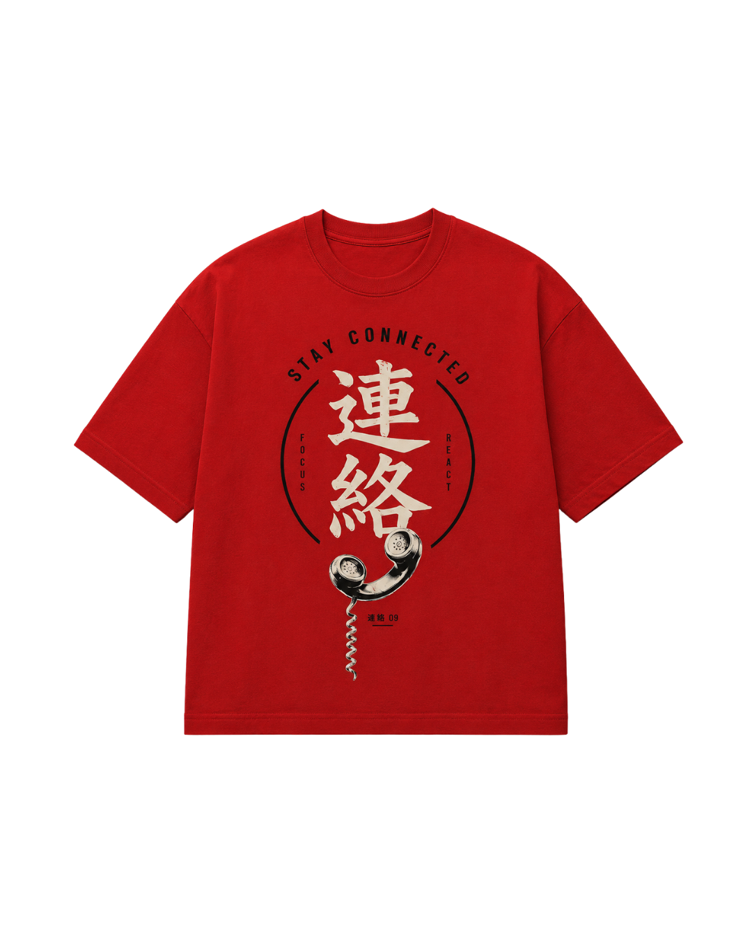 YORAKU - CONNECTION TEE (RENRAKU · 連絡)