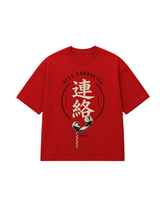 YORAKU - CONNECTION TEE (RENRAKU · 連絡)