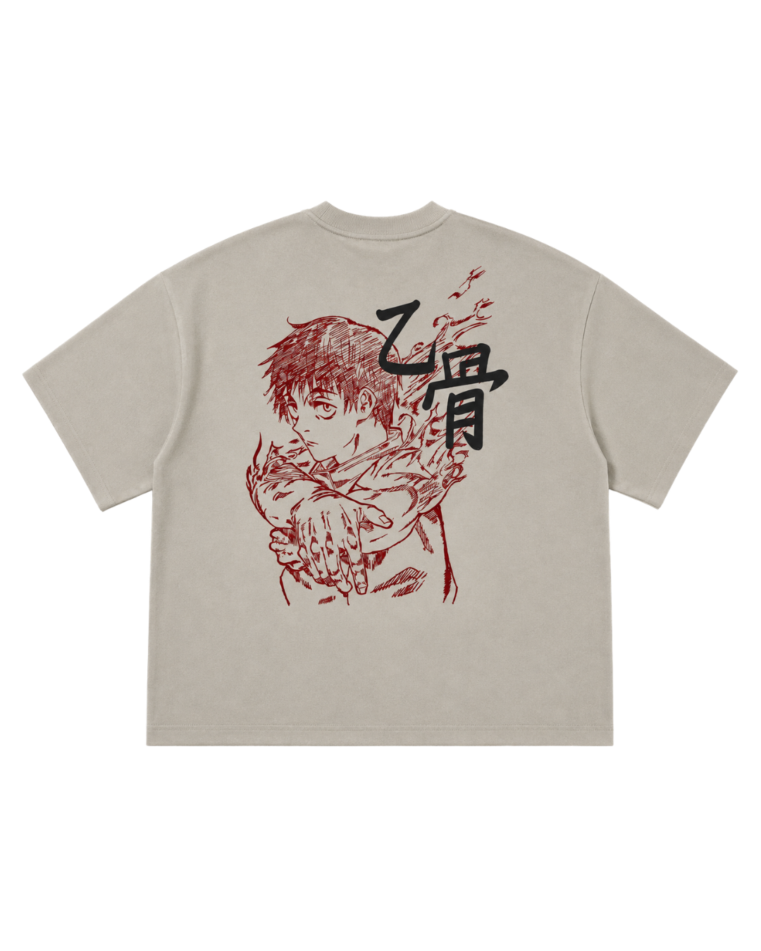 YORAKU – EMBROIDERED YUTA FORM TEE