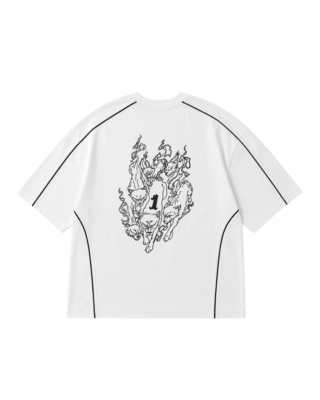 YORAKU – DIVINE DOGS TEE (玉犬 · Gyokuken)