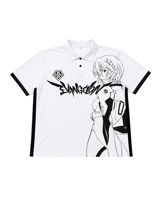YORAKU – REI AYANAMI POLO (綾波レイ · Rei Ayanami)